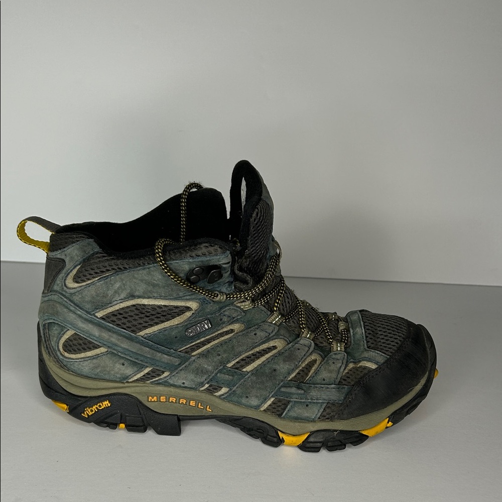 Merrell Men's Athletic Shoes - Black and Yellow